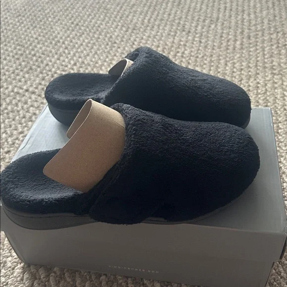 NWT Vionic Gemma Black Slippers - Picture 3 of 10